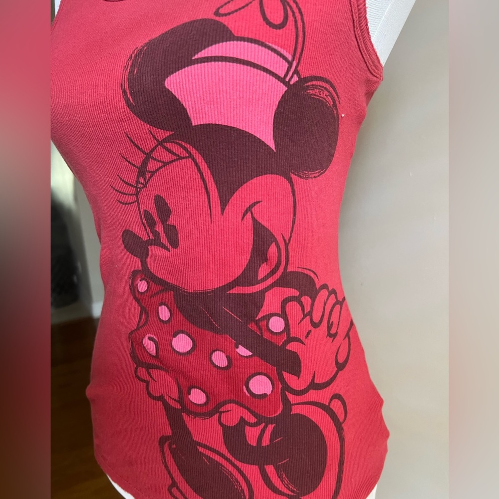 Minnie Mouse Ribbed tank - Picture 2 of 5